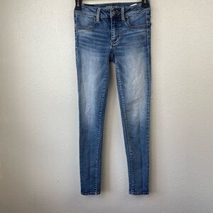 American Eagle Outfitters Super Stretch Jeggings Size 0 EUC